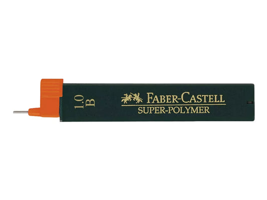 Feinminen 0,9mm / 1mm 12 Minen SuperPolymer Faber-Castell°