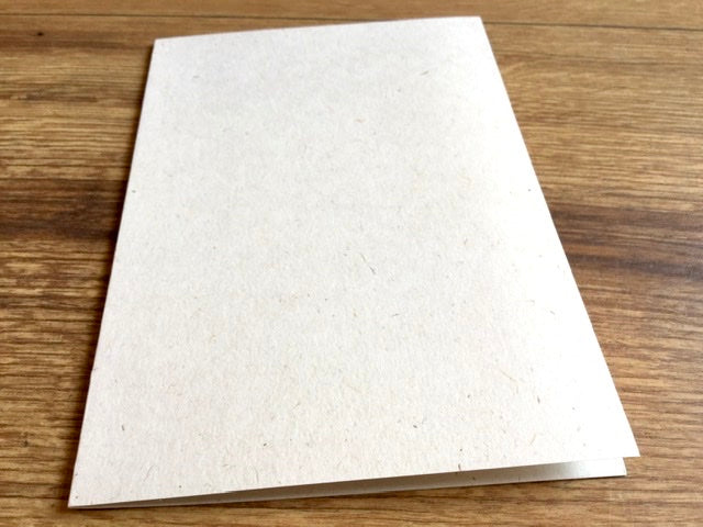 B6-Klappkarten 10 Stück Terra Vanilla Rössler
