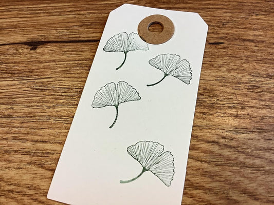 Stempel Ginkgo 3x3cm (Bordschätze)