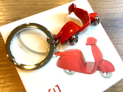 Schlüsselanhänger Vespa rot
