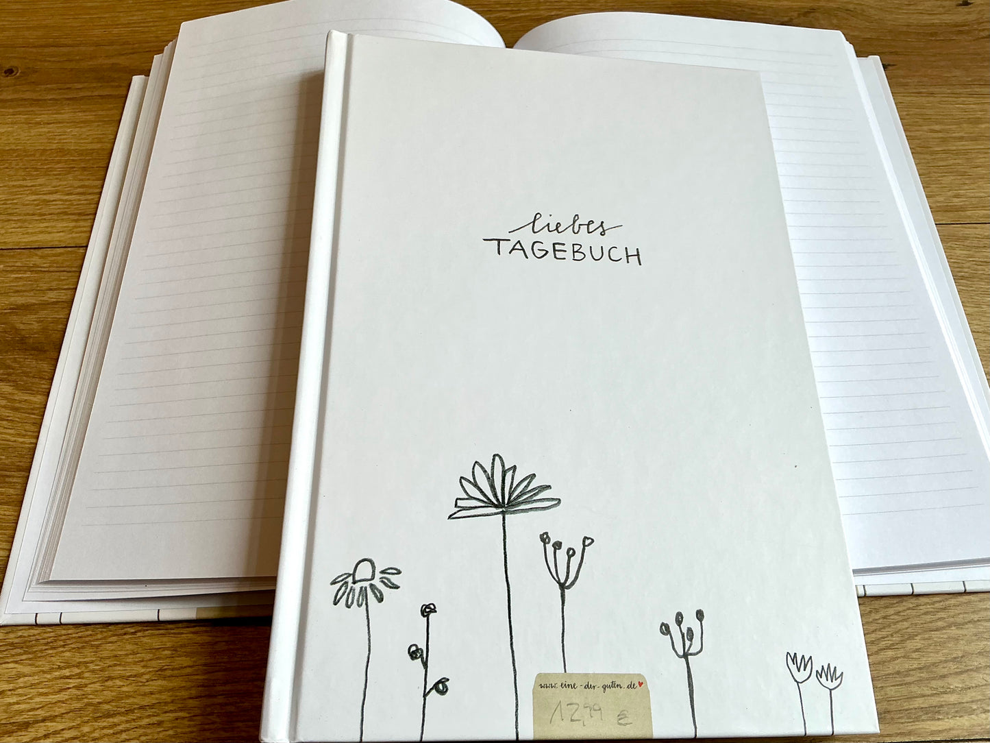 Tagebuch 18x24cm 120S. RC Hardcover ("Eine der Guten")