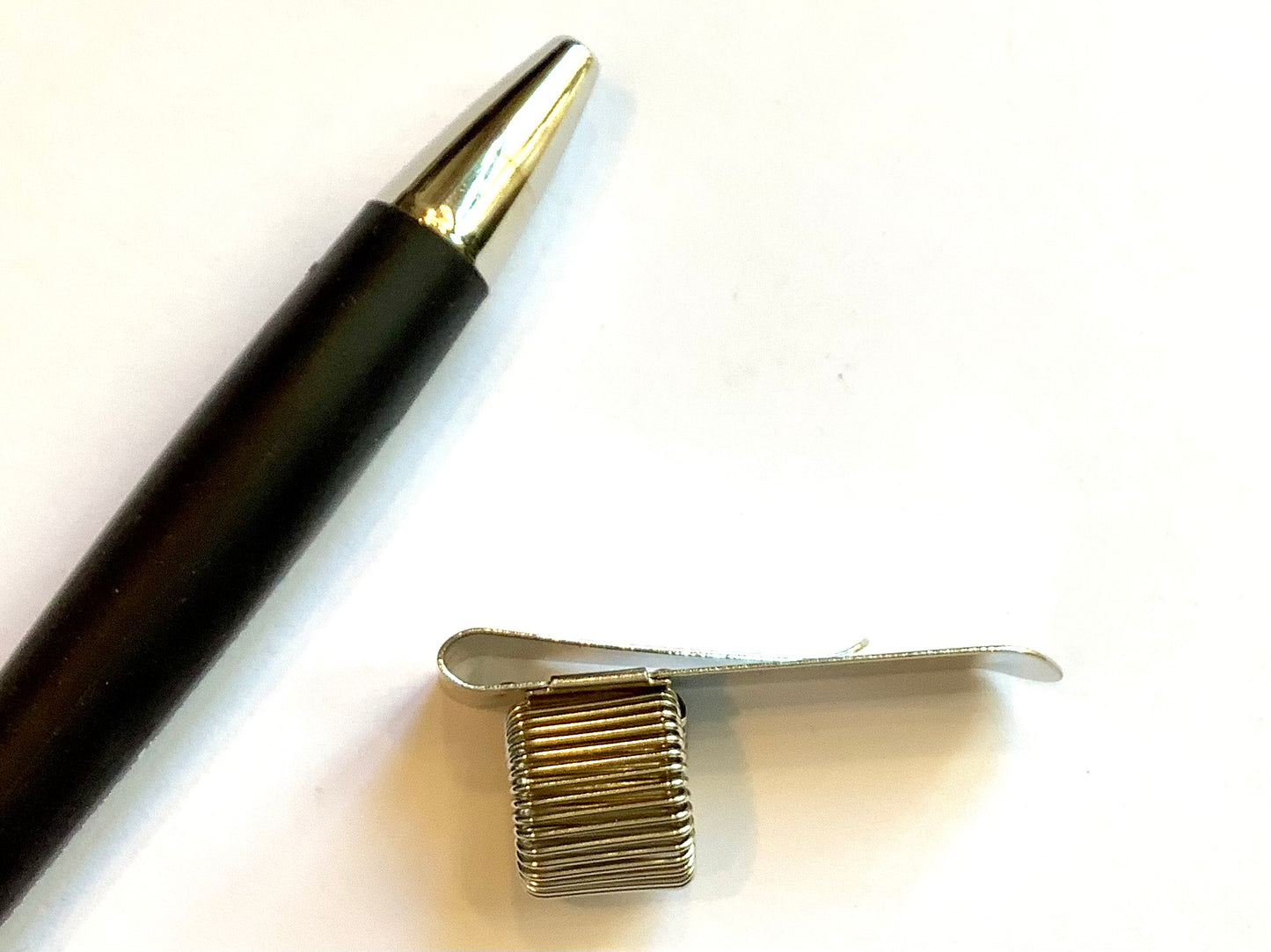Stifthalter für Hemdtasche Metall Stiftklemme