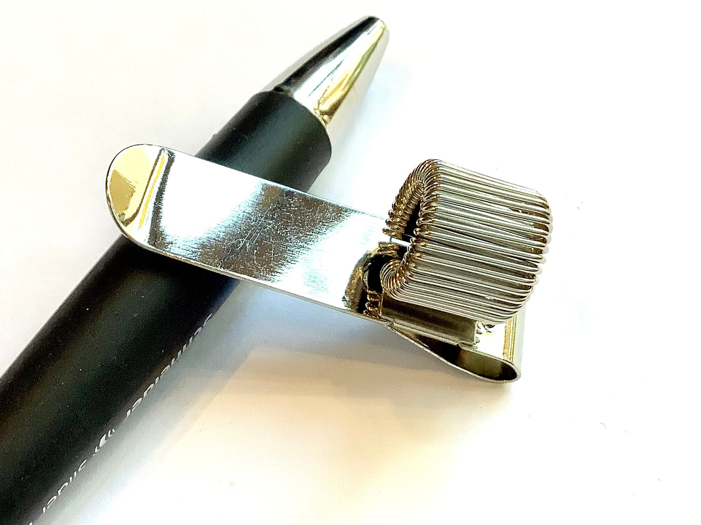 Stifthalter für Hemdtasche Metall Stiftklemme