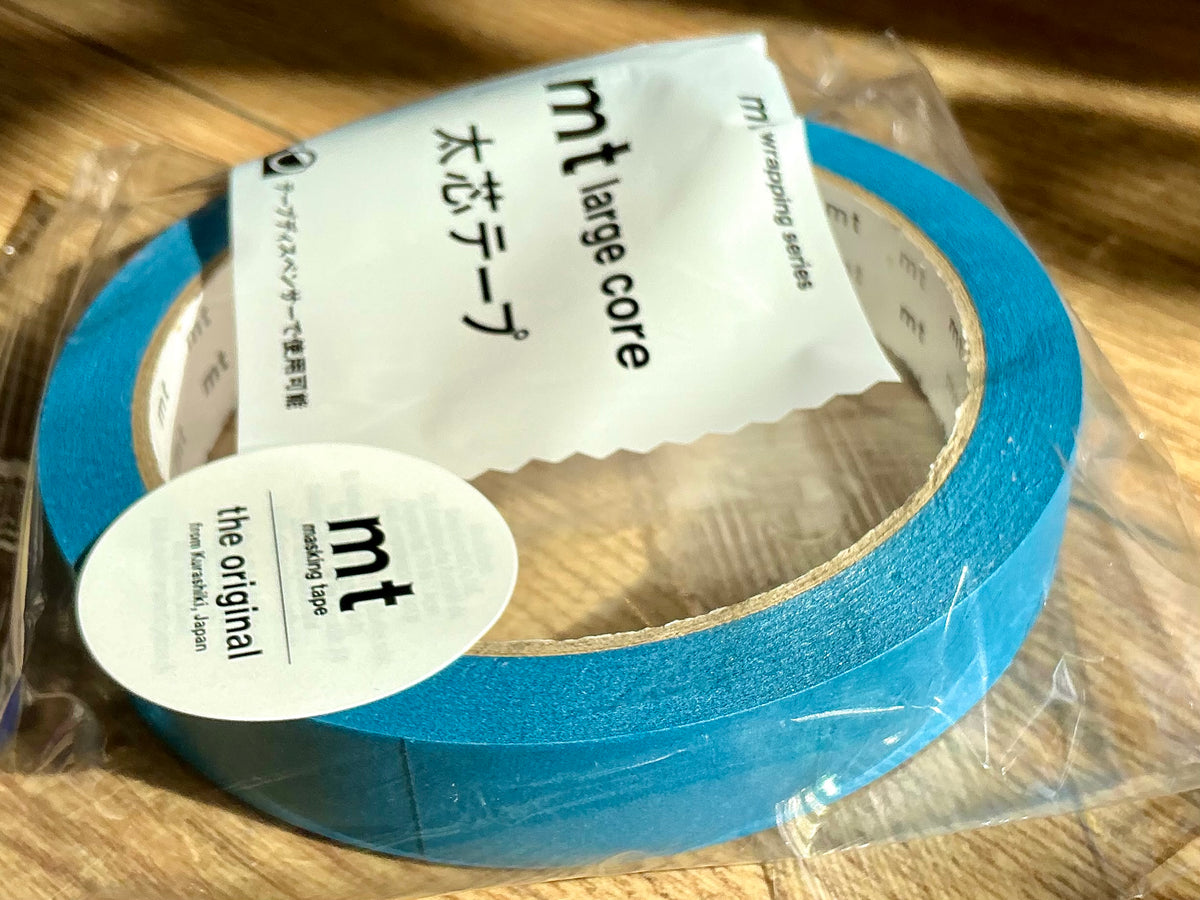 mt wrapping tape duck blue 15mm 30m large