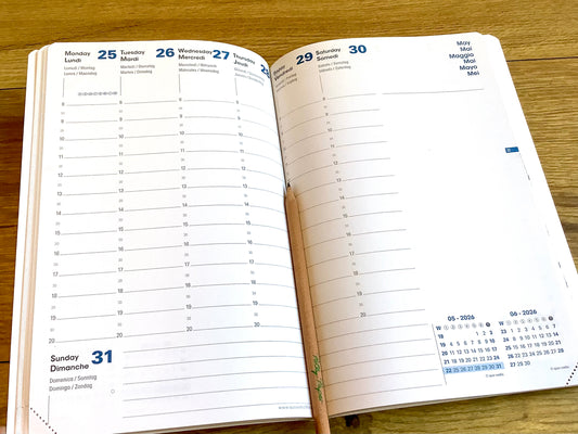 Wochenkalender 16x24cm RC Quo Vadis Arrakis 2026