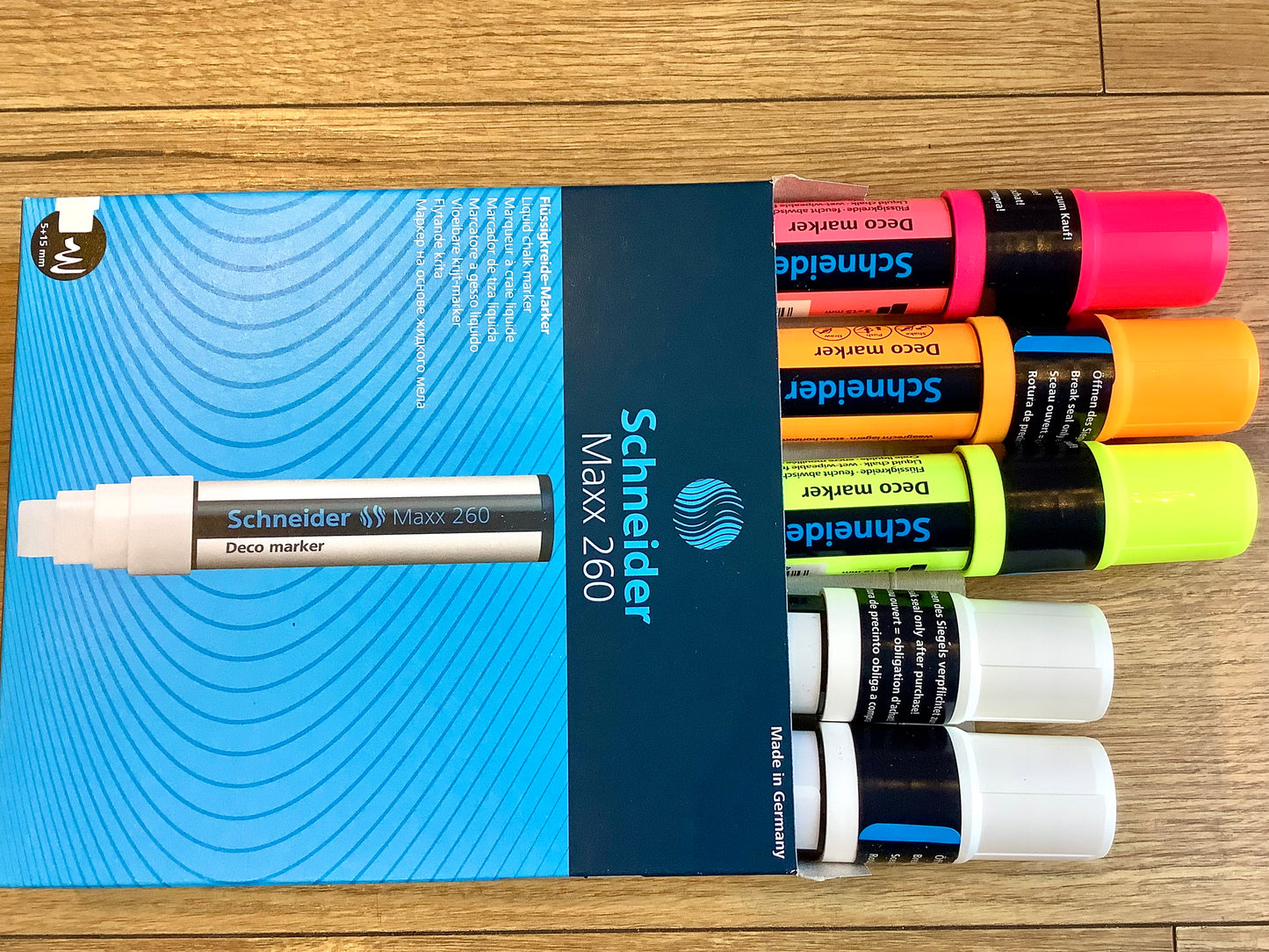 Kreidemarker 5er-Set Maxx 260 5-15mm Schneider