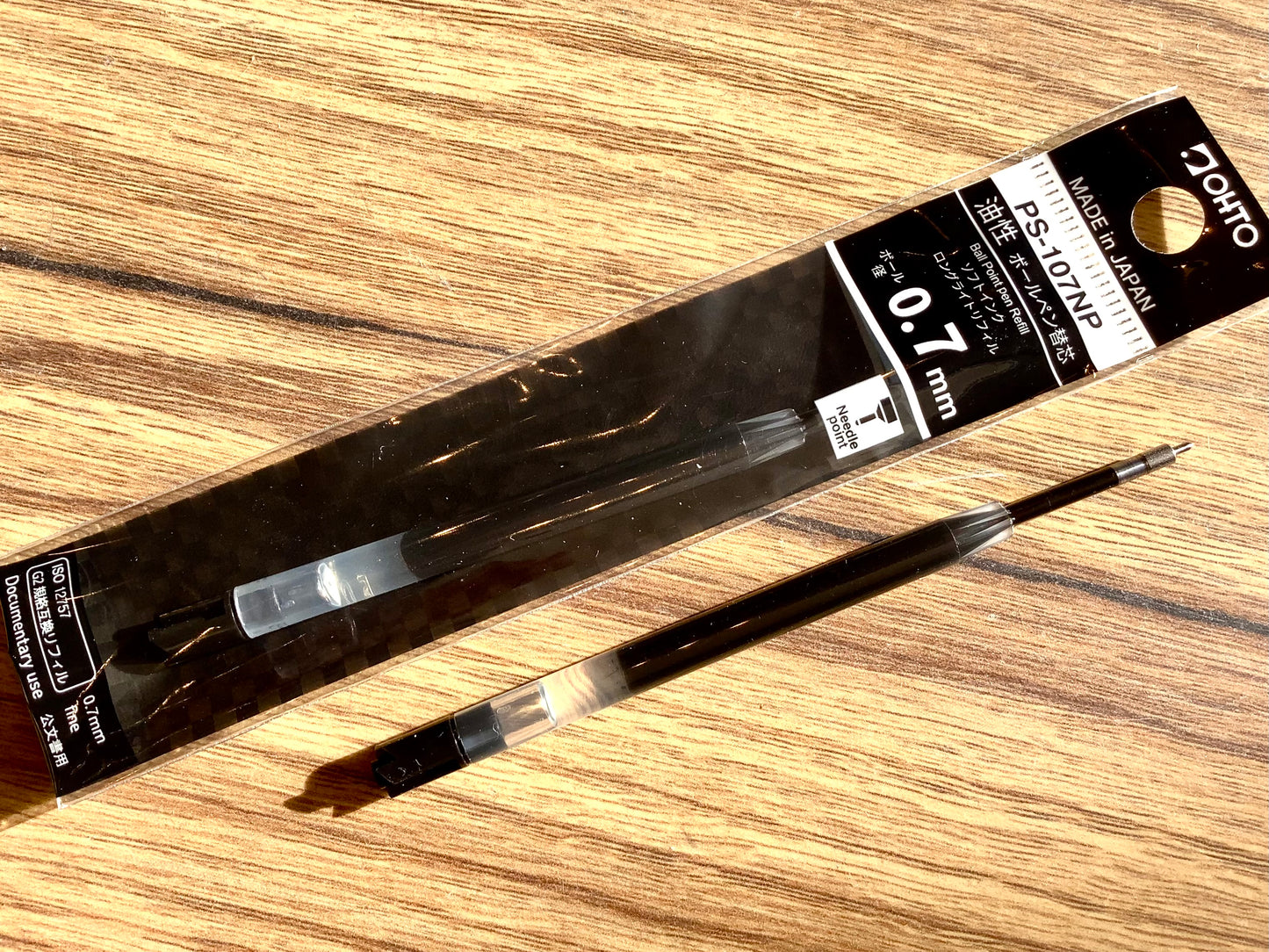 Ersatzmine OHTO PS-107NP schwarz needle point f GS01