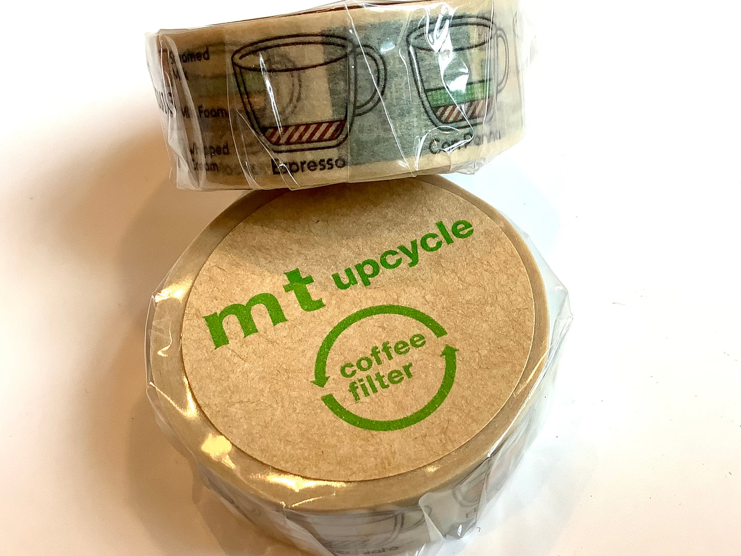 Washi tape mt upcycled tape espresso coffee guide 5m 15mm