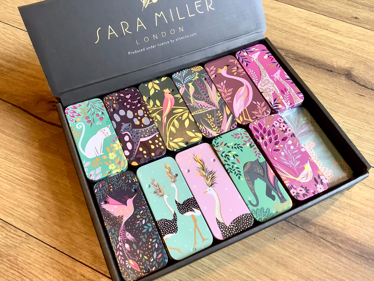 Mini-Blechdose Sara Miller Slider Tin