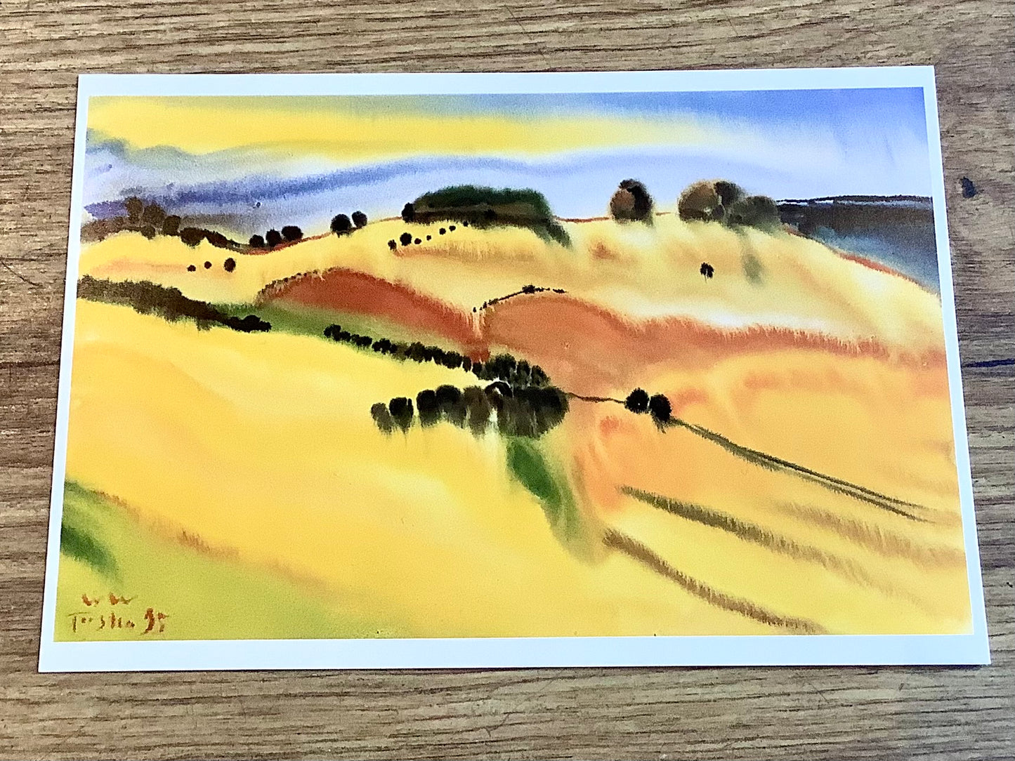 Kunstpostkarte Torsten Schlüter