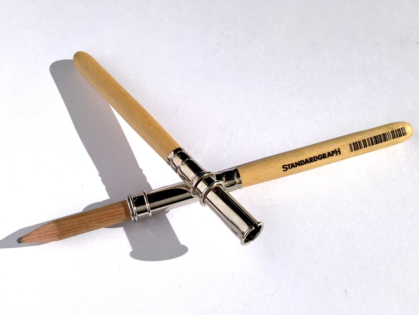 Stifteverlängerer Metall/Holz natur