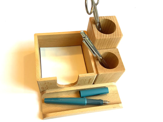 Schreibtisch-Organizer Buche Holz (klein)