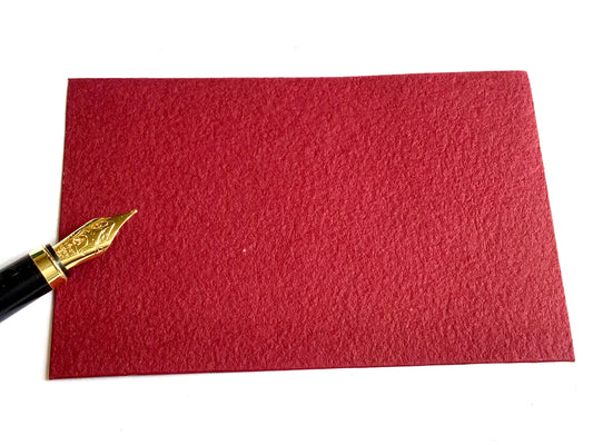 Mini Karte Bütten handgeschöpft 10x6cm Rustic l'Oliver°