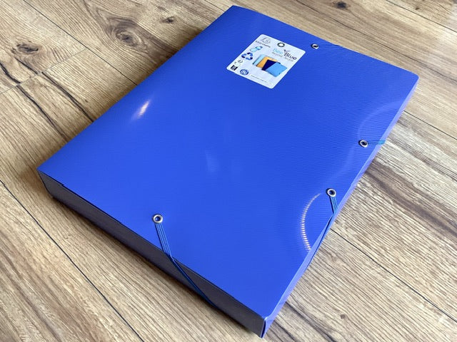 Sammelbox Recycling-PP blau BeeBlue 4cm