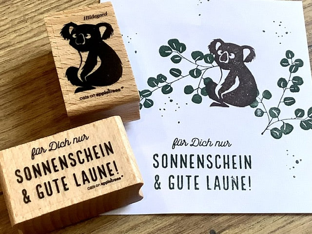 Stempel Koala Hildegard (Cats on appletrees)