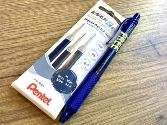 Energel Set 3 Minen +Gratis-Roller blau 0.7