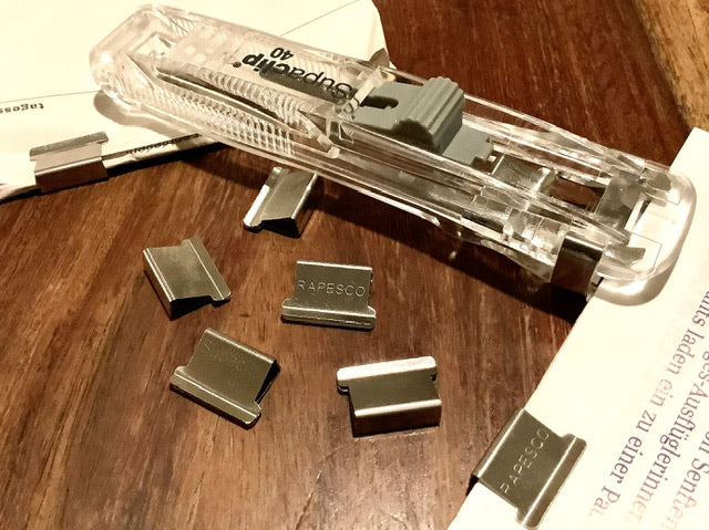 Supaclip silber 1,6cm Rapesco°