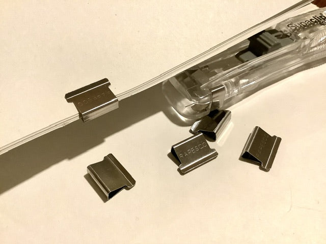 Supaclip silber 1,6cm Rapesco°