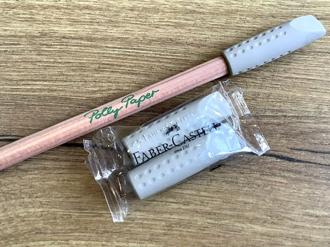 Radier-Kappen 2x grau Grip 2001 Faber-Castell