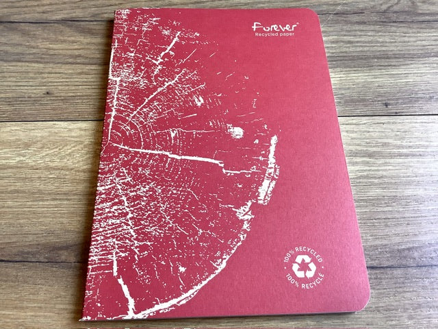 Notizheft "Holz" A5 liniert 90g 96S. forever°