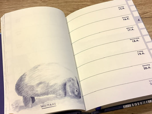 Skizzenkalender "jaja" A5 Tagebuch