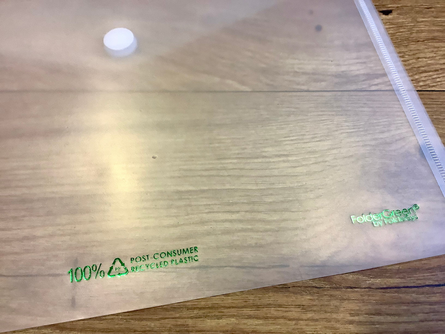 Sammelmappe A4 quer Klettverschluss Recycelt