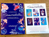 Postkarten-Set 6 Sommernachtsblau (Friedrichs Garten)