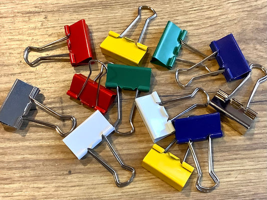 Foldback-Clip 12x 32mm farbig MAUL