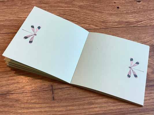 Notizblock Libelle 10x10cm RC "30x40"