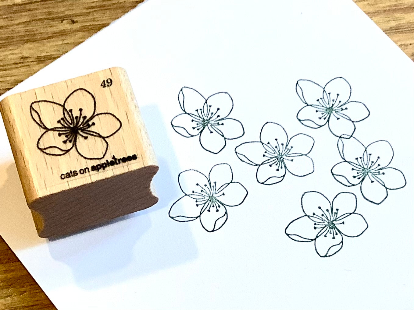 Stempel Obstblüte 49 (Cats on Appletrees)