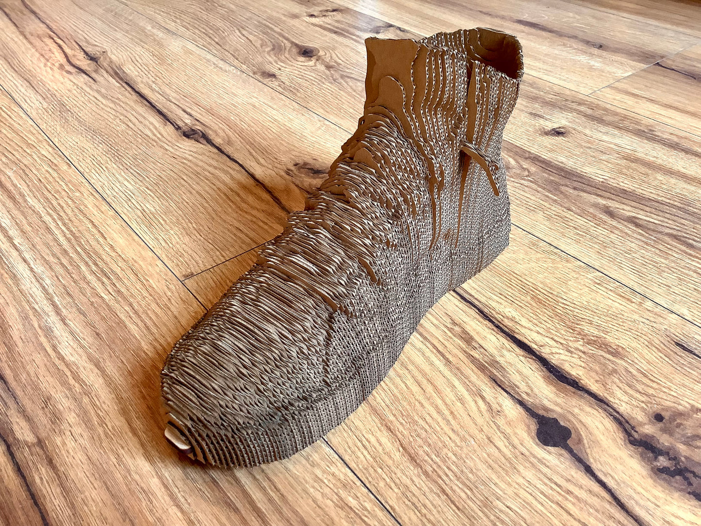 3D-Puzzle Pappe High Top Sneaker (Ukraine)