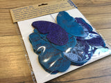 Papier-Mobile Blue Note Schmetterling 3D (Lamalí)