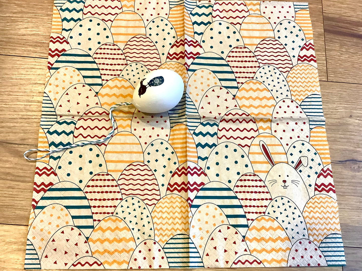 Servietten Osterhase 100% Recycling