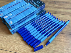 Kugelschreiber 50x Slider Edge XB blau