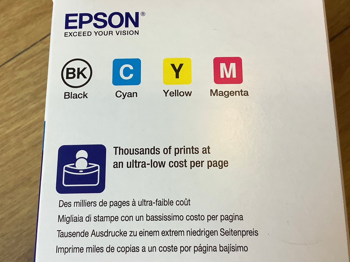 Druckertinte Epson Eco Tank 102 4er-Set