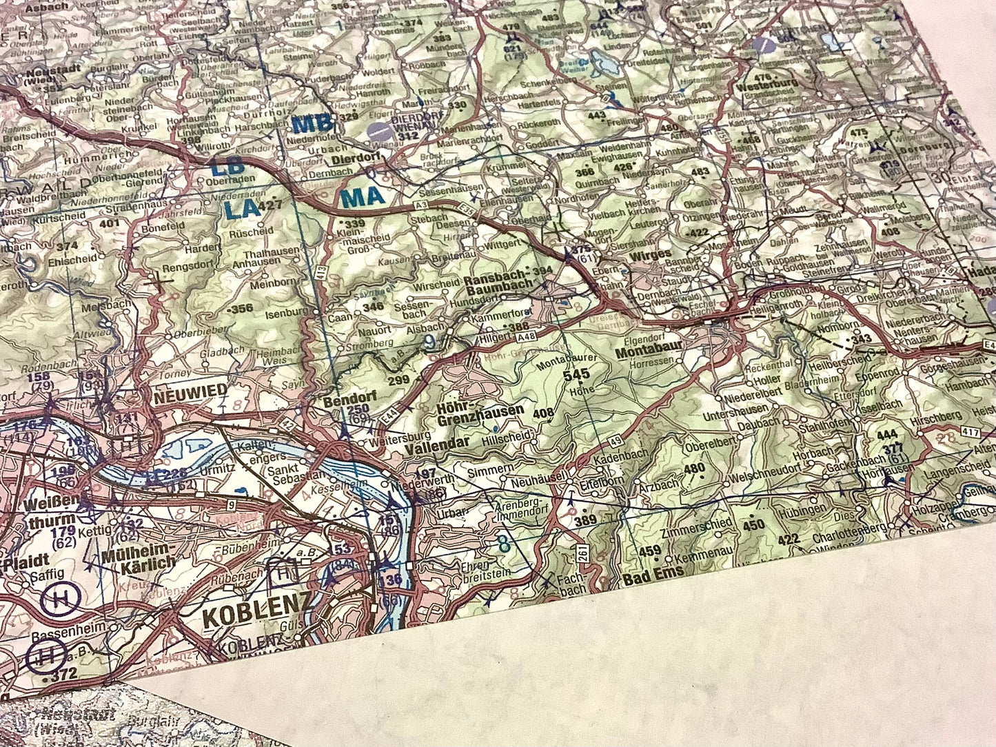 DRP A4 Briefbogen Landkarte Direktrecycling°