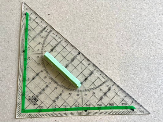 Geodreieck Greenline Bio-Kunststoff 20cm M+R