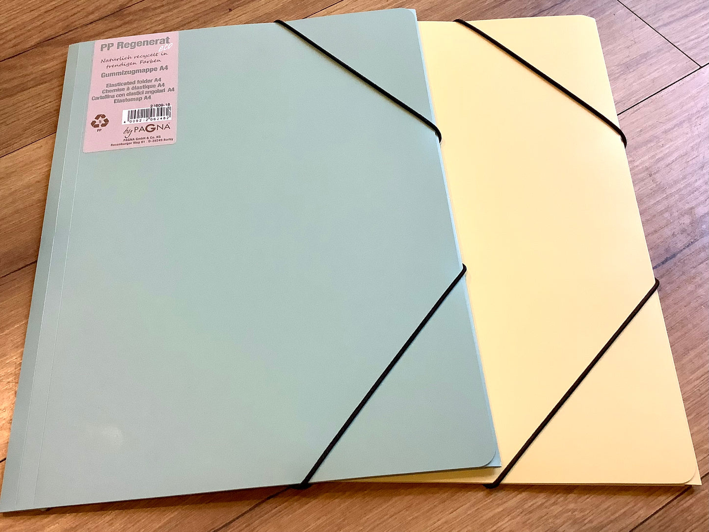 Sammelmappe Recycling-PP Eckspanner PAGNA eco pastell°