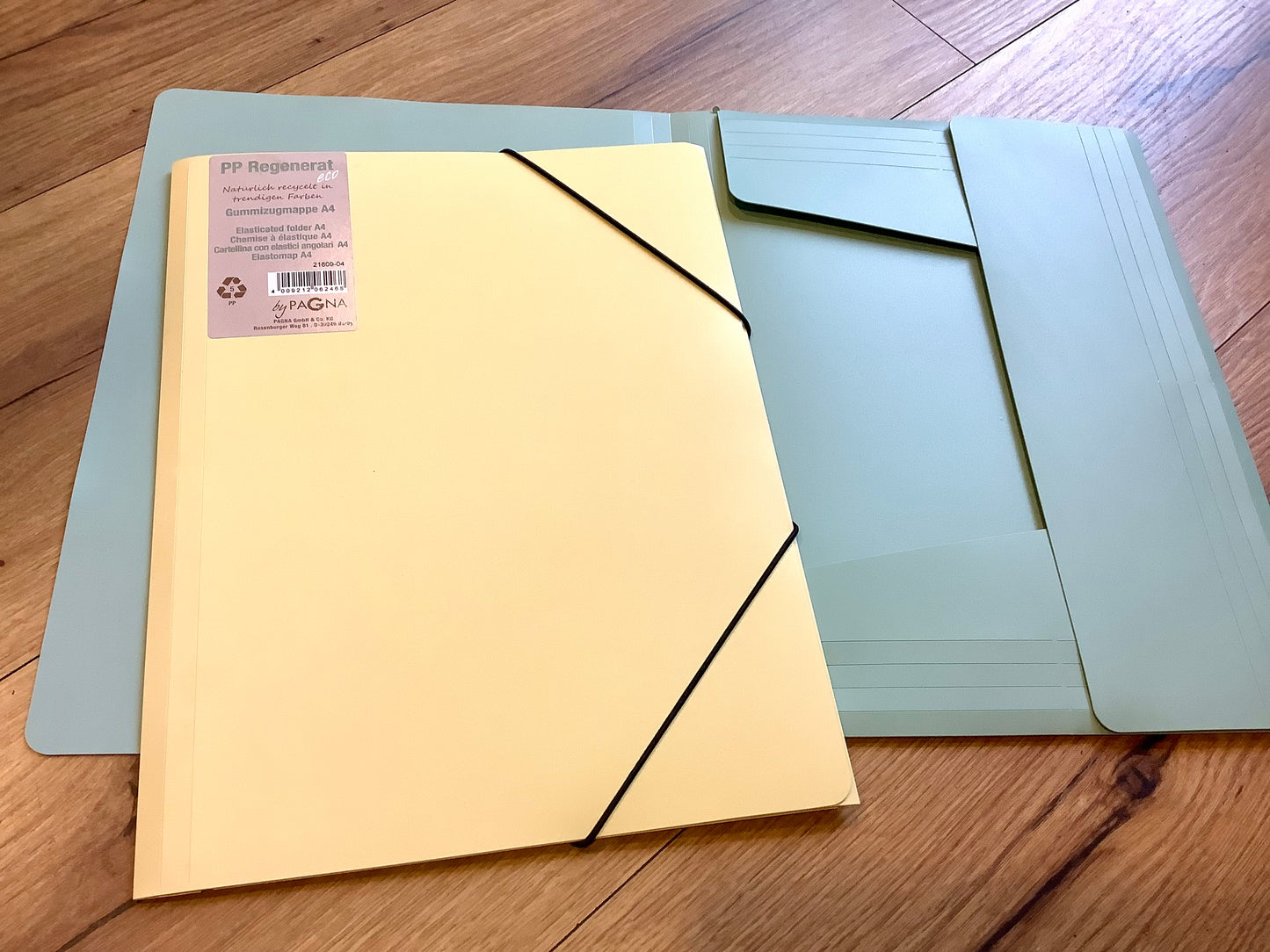 Sammelmappe Recycling-PP Eckspanner PAGNA eco pastell°