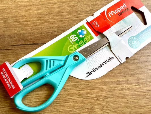 Schere 17cm türkis 60% Recycling Maped