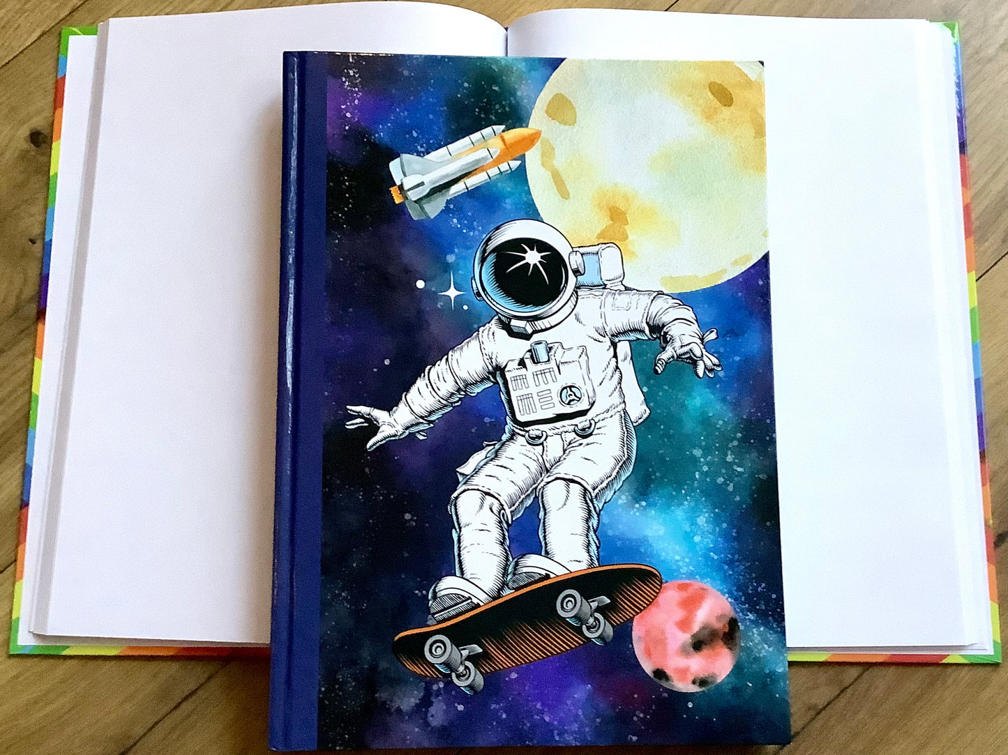 Notizbuch A4 blanko 96Bl. 70g RNK Skizzenbuch Hardcover