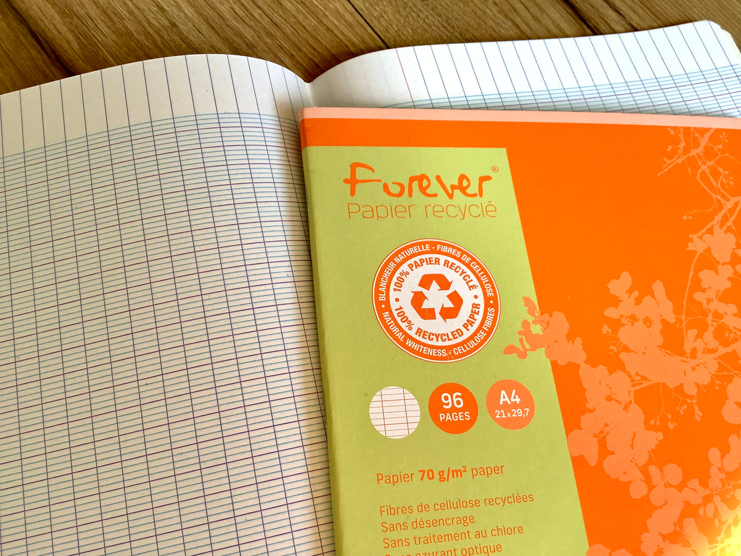 Schulheft A4 96S 70g franz. Lineatur Forever Seyes