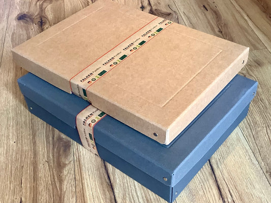 Purebox A3+ flach Falken Schachtel°