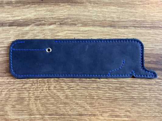 Stiftemäppchen Stift-Wal Roterfaden blau