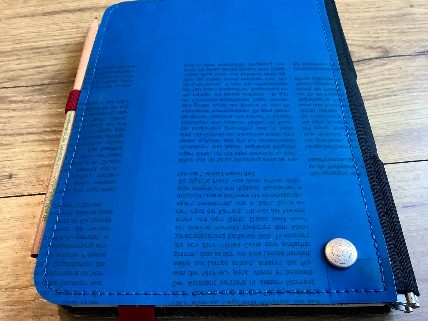Taschenbegleiter Drucktuch M #408 Roterfaden vegan +gratis Kalender 2025