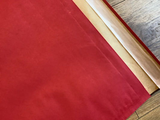 Versandtasche 35x47cm wattiert eco rot