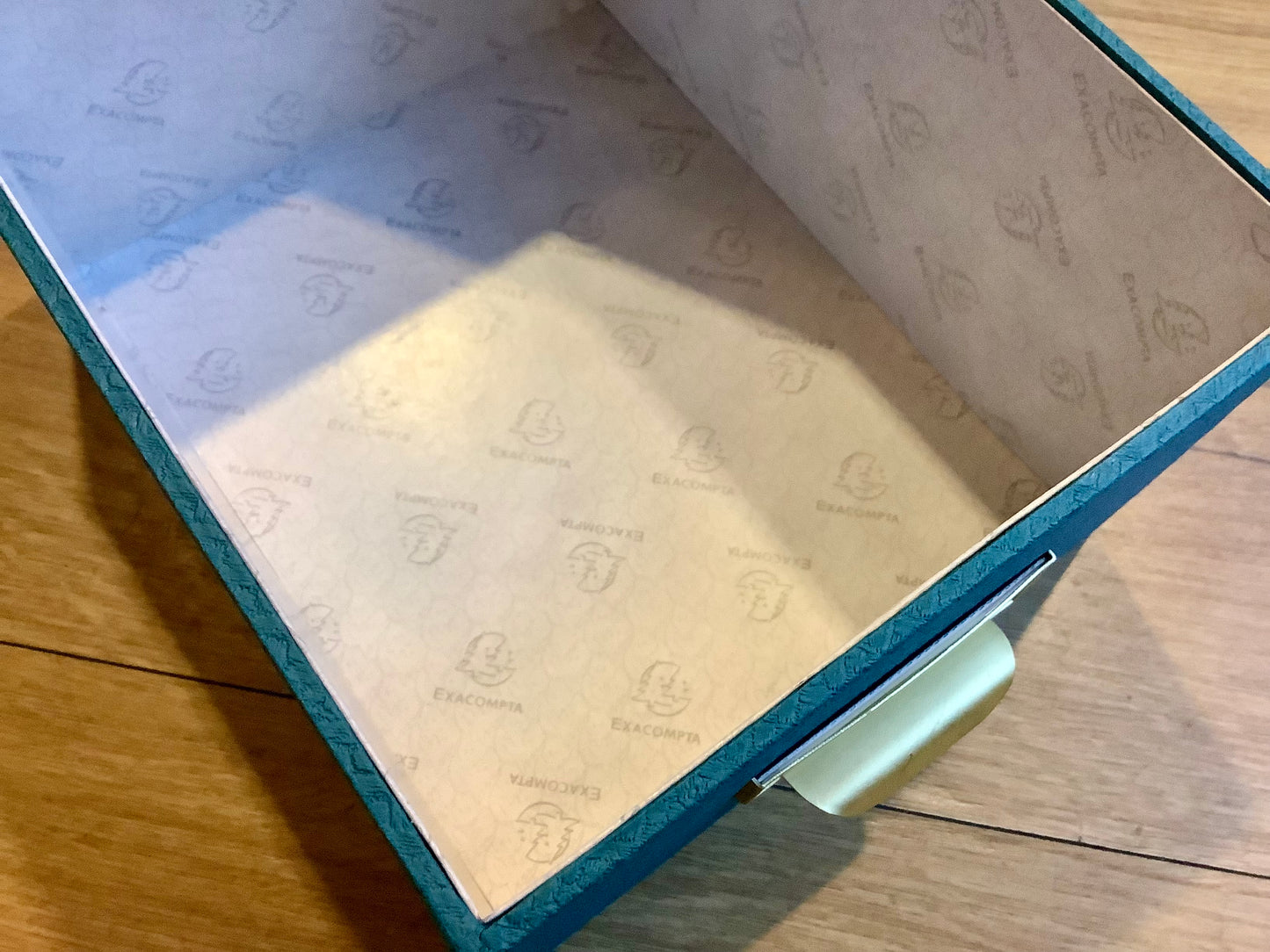 Box Geschenkschachtel petrol Exacompta°