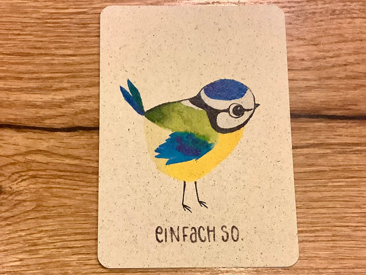 Postkarte "einfach so" (Sehrsehrnice)
