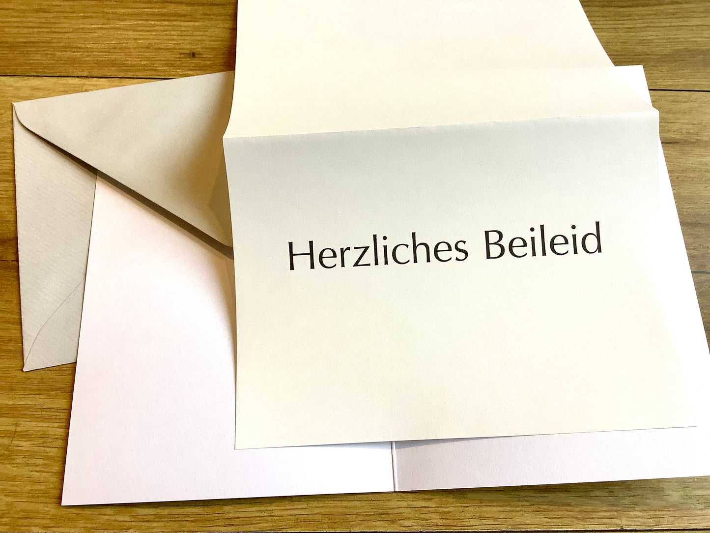 Briefkarte Hirtentäschel Beileid (art+nature)