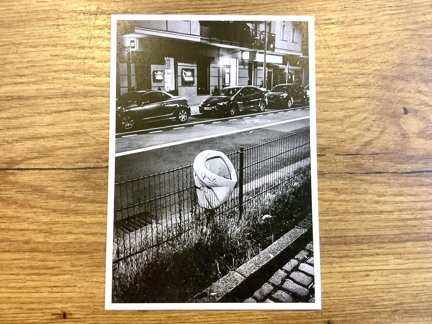 Postkarte „Berlin After Dark“ sw (Reister)°